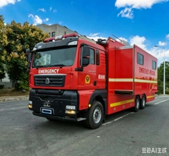 SINOTRUK HOWO Fire Communication and Command Vehicle