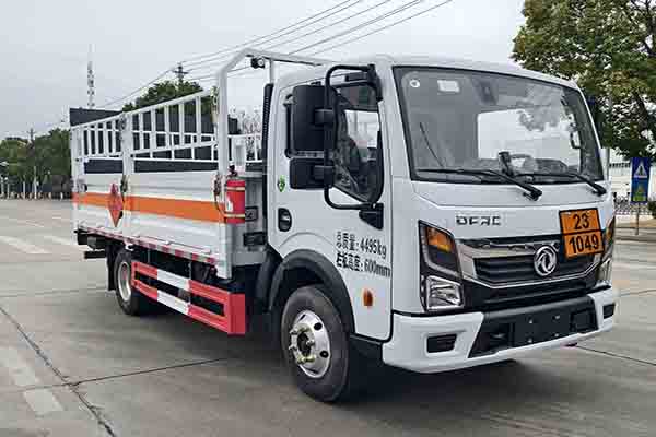 gas cylinder transport vehicle