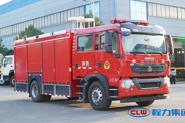 Sinotruk HOW0 16 ton gas supply fire rescue vehicle