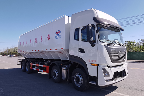 Dongfeng Tianlong four axle 33cubic bulk feed carrier
