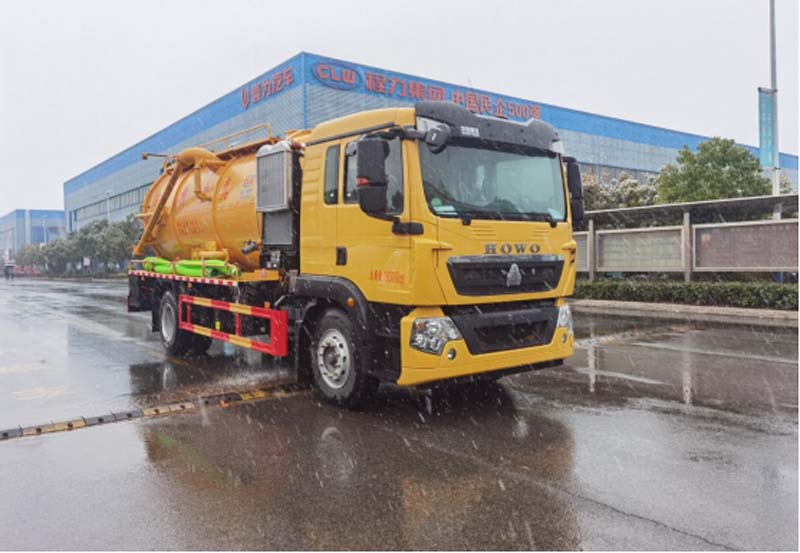 Sinotruk Howo Sewage Suction and Cleaning Truck