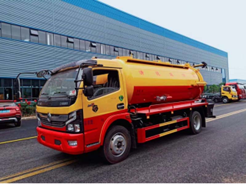 Dongfeng Dolica Combined Sewer Cleaning and Suction Truck